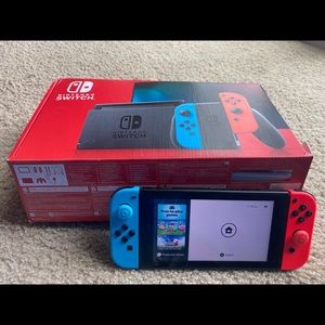 Nintendo switch console